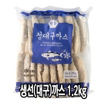다인 대구 생선까스 1.2kg 생선튀김 순살 흰살생선 [2279-0]생선까스대구까스 1.2kg(중국)