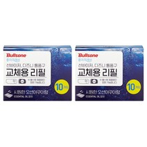 불스원 폴라프레쉬 선바이저 리필 10개입 2개, 오션아쿠아향