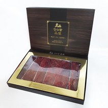 장수왕 육포 선물세트 420g /설날 명절선물 구정선물 고급 답례 이바지 육포세트, 1세트, 60g X 7개