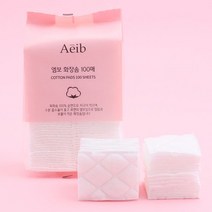 엠보 화장솜 100매소프트화장솜 메이크업솜 메이크업소품 클렌징솜 부직포화장솜, 본상품, 단일
