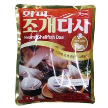 화미 조개다시1kg 1개, 1kg
