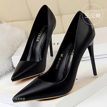 도오빠 여성 하이힐 스텔레토 구두 여자정장구두 베이직 심플 힐 펌프스 빅사이즈 여성화 스텔레토힐 인기템 20대 30대 40대 당일발송