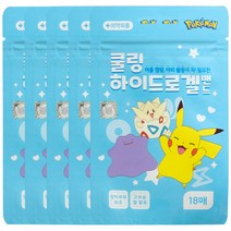 포켓몬 쿨링 하이드로겔밴드 여름필수품(18매) 무배, 5개