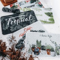 PGM1*^몰베란다코일매트 소독용 현관 테라스 발매트 업소용 데크 웰컴^*1췤pgm, *^^옵션*^1.Tropical forest