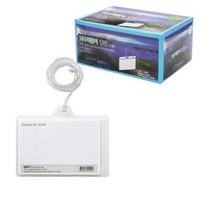 고무나라 150 목걸이명찰 가로, 백색, 400개입