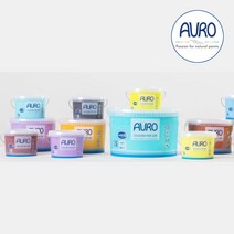 AURO 아우로 No.555 조색(미백색계열) 1L(약9㎡시공) 내부용 월페인트 벽지페인트 천연페인트 셀프페인팅, green bliss