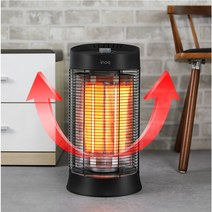 이노크 2단회전 전기난로 전기 히터 저전력 500w~1000w 나노카본