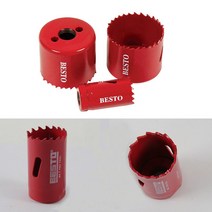 홀 커터 홀소 바이메탈 일반 25mm 구멍가공 베스토, 지니네잡화점 본상품선택, 상세페이지 참조