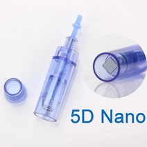 Dr 펜 바늘 아름다움 피부 얼굴 관리 dermapen 우표 microniddle 롤러 a1 카트리지 마이크로 nano 3D 5D 9, 06 5D Nano