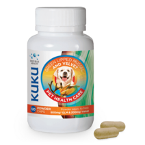 쿠쿠 펫 케어 헬스 벨벳 초록입홍합 파우더 1000mg 120캡슐 6통