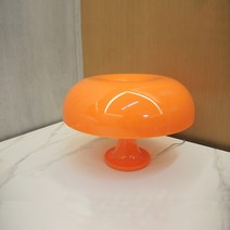 버섯 조명 머쉬룸 모던 미드센추리 스텐드 이태리 디자이너 led 테이블 호텔 협탁 거실 장식 침실 램프, 주황색, 5v usb 유형