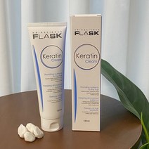 플라스크 헤어 케라틴 크림 180ml+180ml[무배], 180ml, 1개