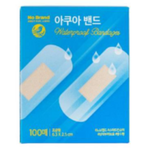 노브랜드 아쿠아밴드 6.3X2.5cm 100매