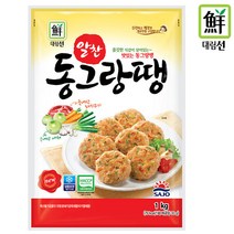대림 알찬 동그랑땡 1kg, 단품