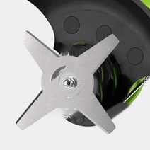 잔디깍기 수동식 잔디깍는기계 잔디깎이 제초기 연초기 잔디 트리머 톱 블레이드 150mm 금속 스트링 헤드, 한개옵션0