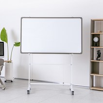 이동식 화이트보드 1200 x 900 1500 x 900 스탠드세트 칠판 바퀴 거치대 포함, 자석형(자석부착O), 메이플 우드