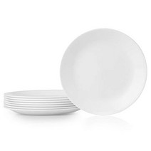 Corelle Lunch Plate 8 Pieces Winter Frost White