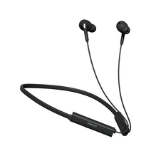 SIBYL 블루투스 5.2 무선 목결이형 이어폰, TM-27, 블랙