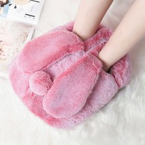 발난로 가정용 USB충전 무선 쿠션 발보온 풋워머 발히팅패드 수족냉증 발온열기, 풋워머(세탁가능)붉은 큰 귀 토끼