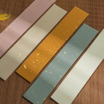 서예메모지 미니족자 손글씨 색상랜덤50p