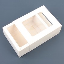 소 - 화이트 선물포장 답례용 창문형박스 선물상자