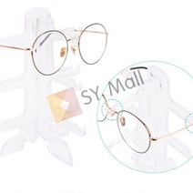 SY몰 조립식 안경 거치대 3단 아크릴전시대 안경진열장