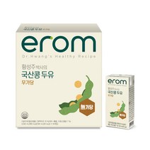 이롬 국산콩 두유 무가당 190ml 16개
