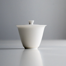 오후반차 아이보리 백자개완 중국식 찻잔 1.개완, 3.개완+잔2개+미니테이블(호승)