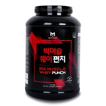 빅머슬 웨이펀치 2kg 단백질 보충제 WPC 94%, 단품, 단품