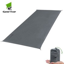 geertop ultralight 캠핑 매트 방수 텐트 tarp 태양 보호소 눈물 방지 접지 시트 피크닉 비치 담요 하이킹 관광객, 210 x 140 cm, 협력사