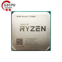 AMD-Ryzen 7 1700X 3.4 GHz 게이밍 젠 0.014 8 코어 CPU 프로세서 YD170XBCM88AE 소켓 AM4, 한개옵션0