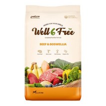 펠리코 웰6프리 소고기 보스웰리아 5.6kg 사료, 상세 설명 참조