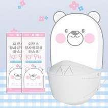 KM 어린이용 KF94 먼지차단마스크 미세먼지 유아용 키즈플러스 2D호랑이 소형디펜스, 키즈플러스 KF-AD소형 흰색 1매입100매