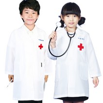 아동 의사 가운 서울병원 직업체험 역할놀이 MD11S, MD11S 흰색11호, 1개
