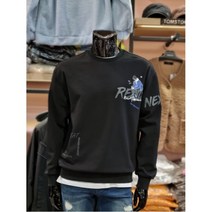 [톰스토리] [W몰 ] R221M1302I19I7 미니 보더 루즈핏 맨투맨
