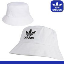 아디다스코리아 아디컬러 버켓 햇 (FQ4641), FQ4641_58호, 화이트