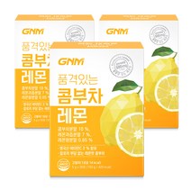 GNM 품격있는 콤부차 레몬 비타민C 유산균 분말 스틱, 90포, 5g