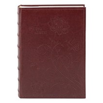 Golden State Art Wedding Family 아기 강아지 사진 앨범 크리스마스 휴가 기념일 사진 책 300개 10.2x15.2cm(4x6인치) 사진 포켓 메, Maroon