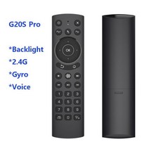 g20s pro 원격 제어 적외선 2.4g 무선 백라이트 버튼 에어 마우스 bt 5.0 g20bts 플러스 안드로이드 tv 박스용 리모콘, 협력사, g20s 프로, 02 G20S Pro