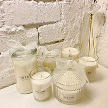 오브제헤르츠 소이캔들 인테리어 홈데코 집들이선물, 네이처 메리고 (우드심지), 피치