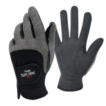 [하도] GH THE SHARK 겨울 방한 실리콘 골프장갑, 여성, 그레이/GREY