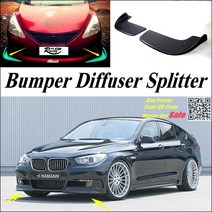 자동차 스플리터 디퓨저 범퍼 Canard 립 BMW 5 M5 F10 F11 F07 핀