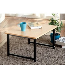 고객상담실 원목무늬 응접용 사각 티테이블 간이 소파 좌탁 쇼파 다과용, 심플 60좌식테이블 화이트