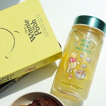 디즈니 위니더푸 곰돌이푸 캐릭터 캡 텀블러 2종, 푸의 피크닉, 500ml