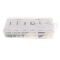 WENYAN 플라스틱 리벳 클립 및 크기 자동 클립 트림 몰딩 제거 도구 150Pcs, 설명