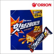 오리온 핫브레이크 아몬드땅콩 750g(50gx15개), 단품, 50g
