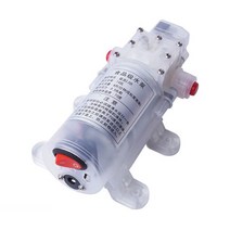 DC 12V 70W 음식 급료 자동 프라이밍 압력 통제 dc 격막 수도 펌프 6L/분, [01] A