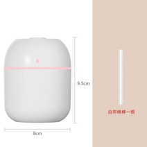 공기살균기 휴대용공기살균기 uv공기살균기 USB 220ML 휴대용 미니 가습기 아로마 디퓨저 쿨 미스트 포거, 03 white