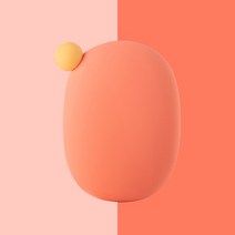 전기손난로 휴대용 충전식 똑딱이 전자 기름 손난로 손날로 미니 사무실 핫팩 캐릭터 usb 5색 손 따뜻하게, 01 주황색