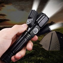 OMT 충전식 3구 LED 후레쉬 손전등 캠핑 랜턴 OCP-3HD